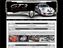 Tablet Screenshot of gt3treff.com