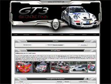 Tablet Screenshot of gt3treff.de